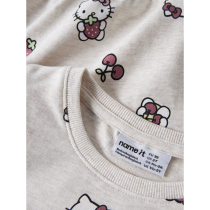 NAME IT Sweatshirt Asa Hello Kitty Peyote Melange